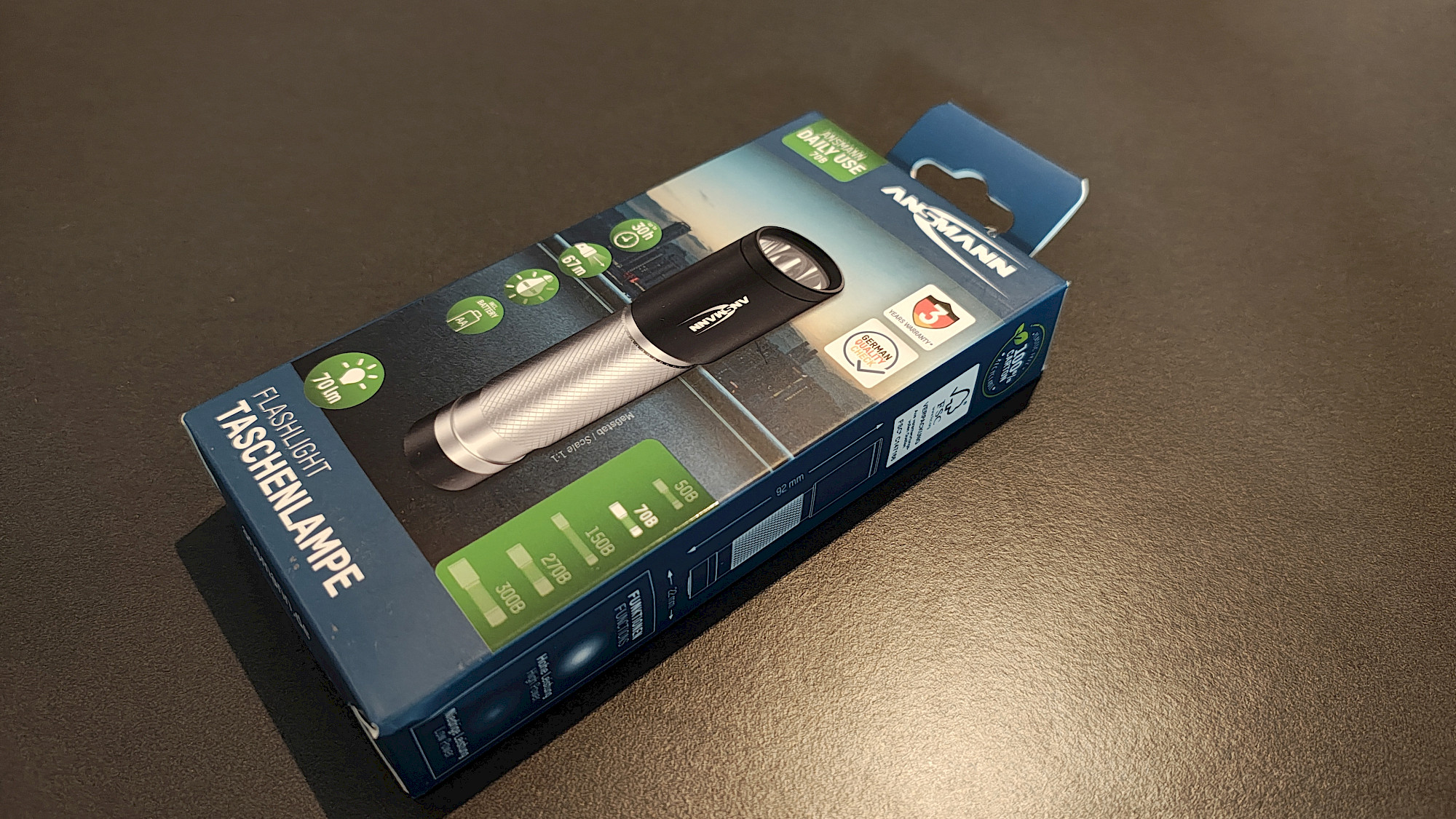 Batteriefach der ANSMANN Daily Use 70B