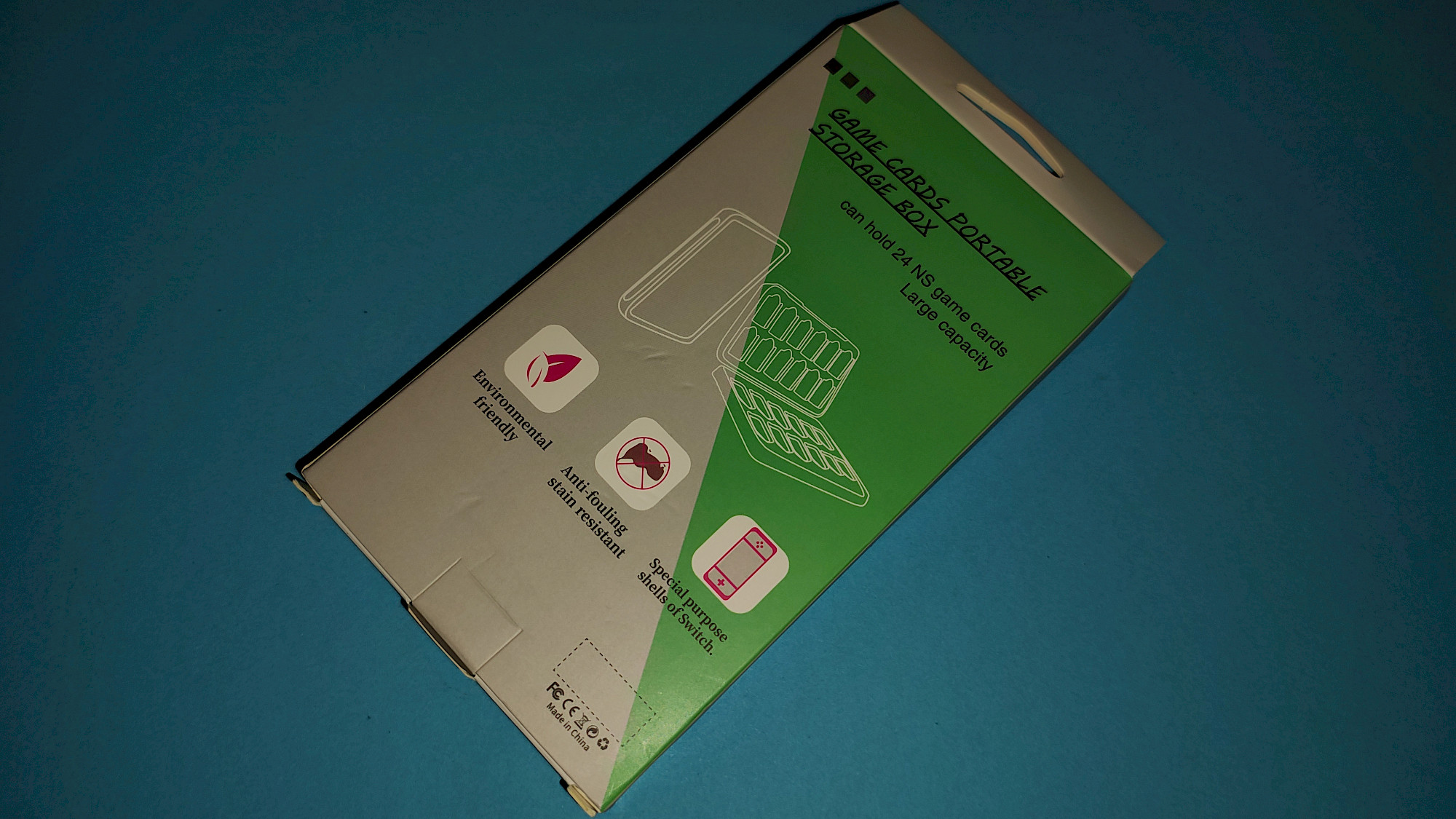 BAYINBROOK Game Card Case Karten-Slots Nahaufnahme