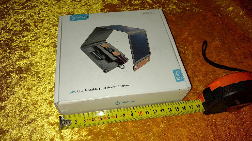 BigBlue 14W Solar Ladegerät im Test 2026
