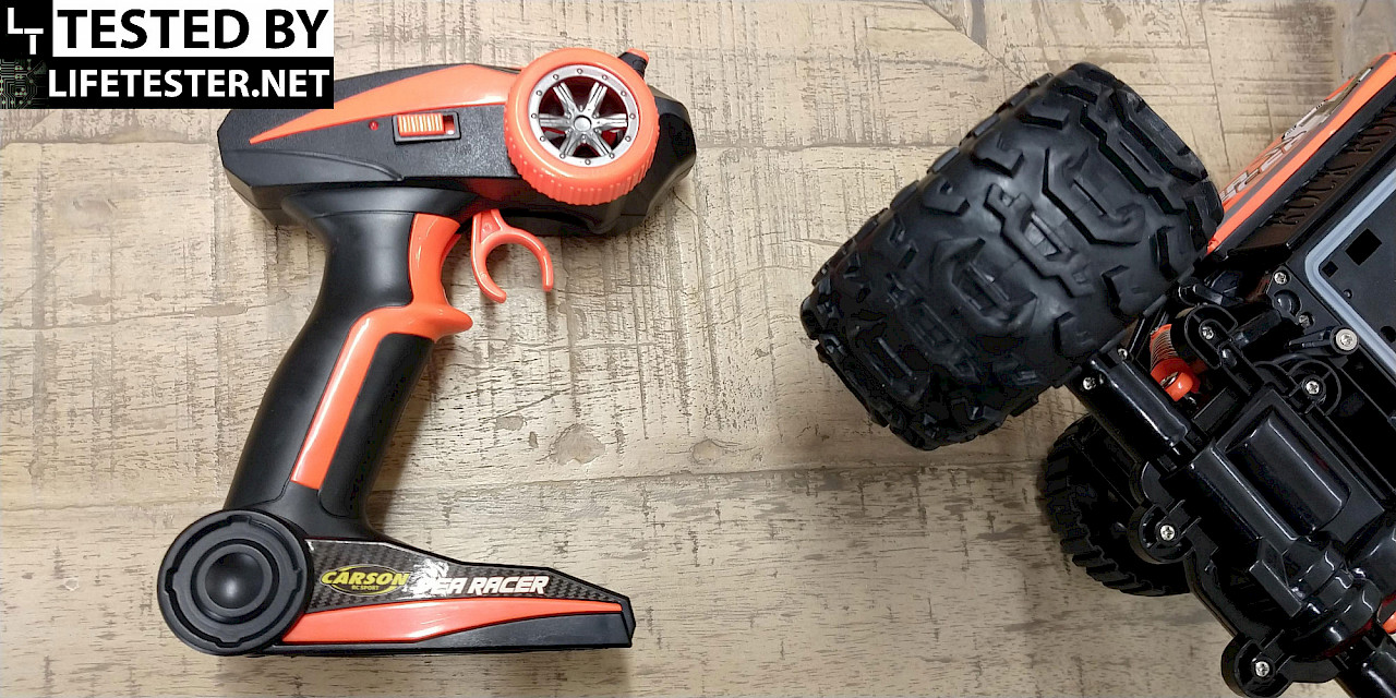 Carson Sea Racer – Seitenansicht des Monstertrucks