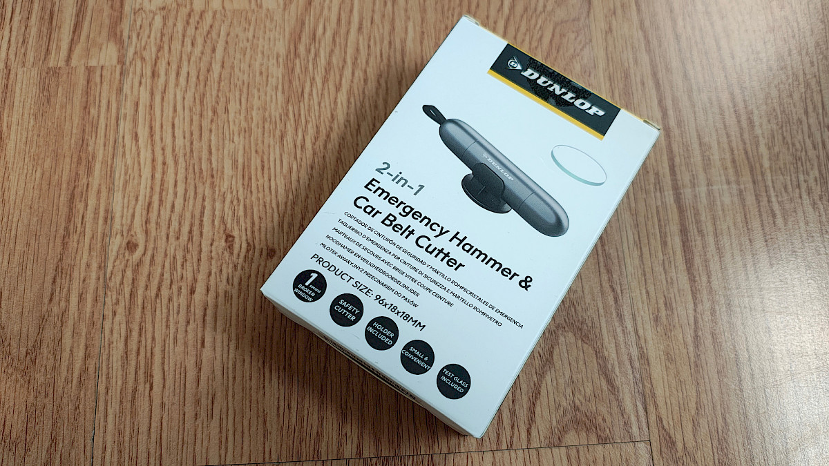 Dunlop Notfallhammer mit Gurtschneider im Test 2025