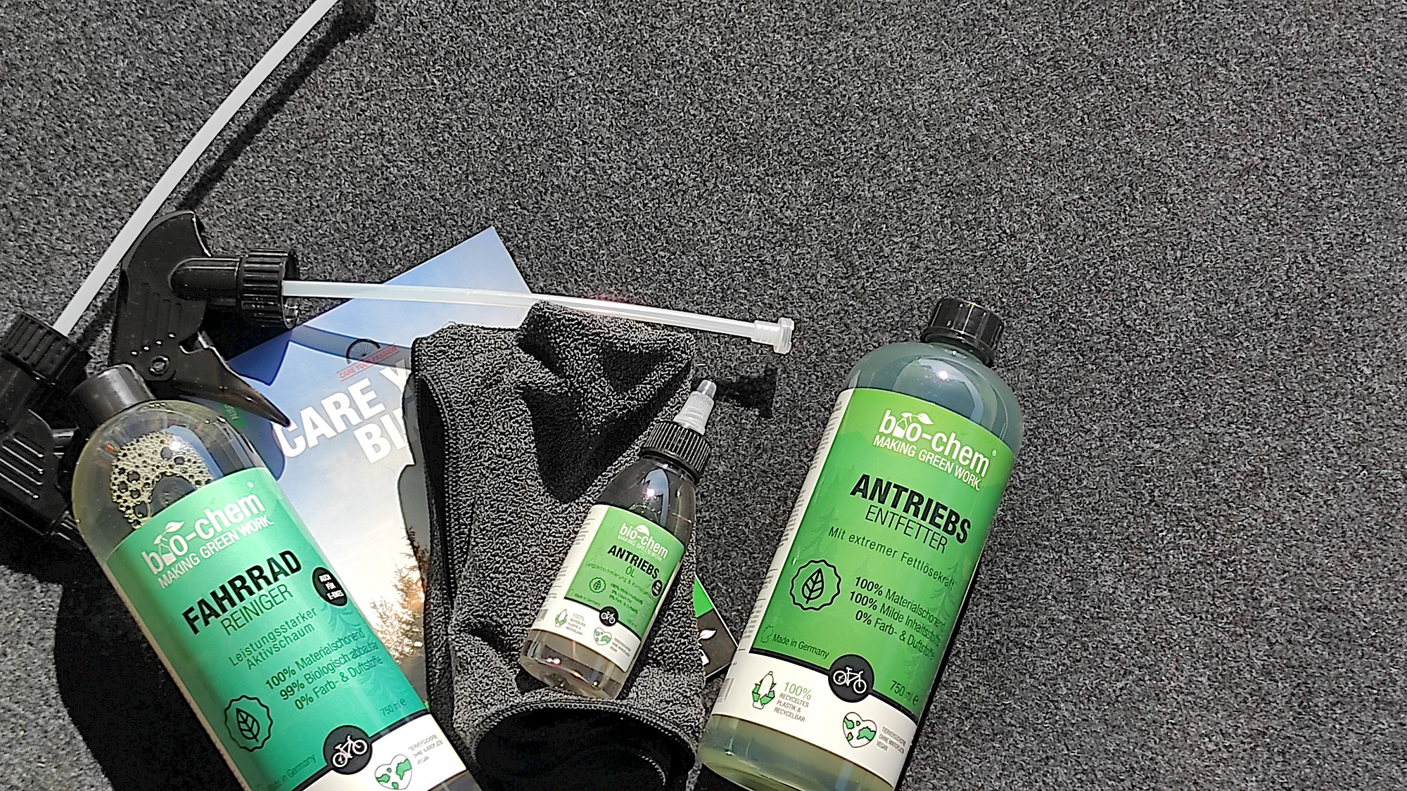 bio-chem Fahrrad Reinigungsset 4-teilig im Test