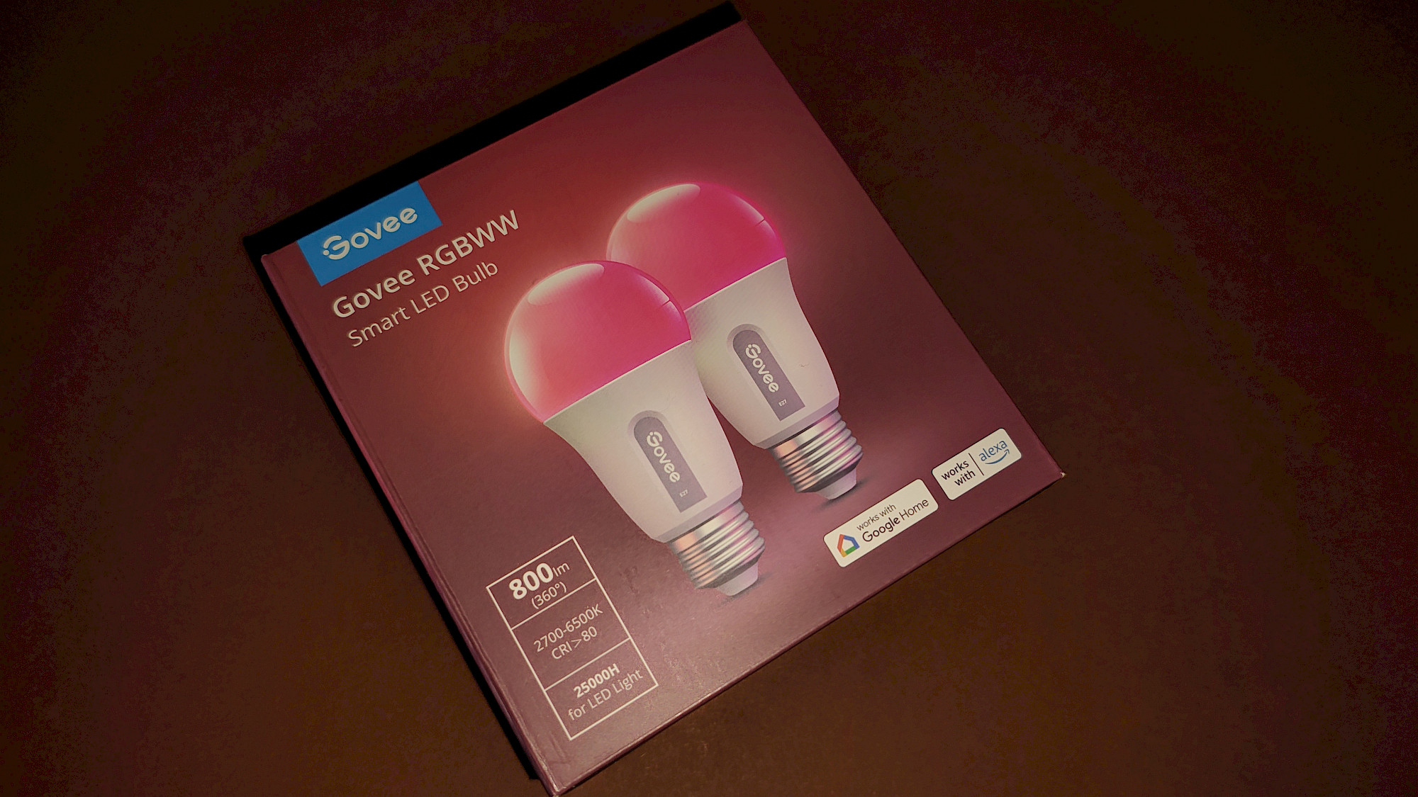 Govee Smart Glühbirne – Verpackung