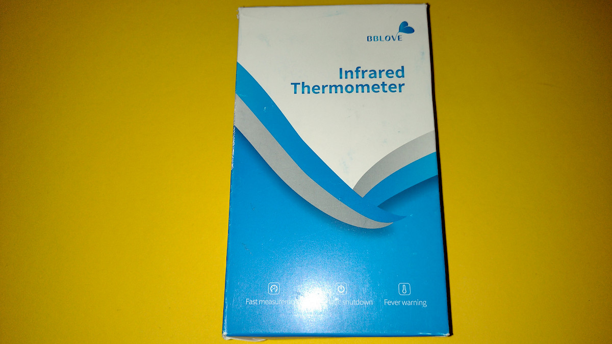 IDOIT Fieberthermometer – Lieferumfang mit Anleitung und Batterien