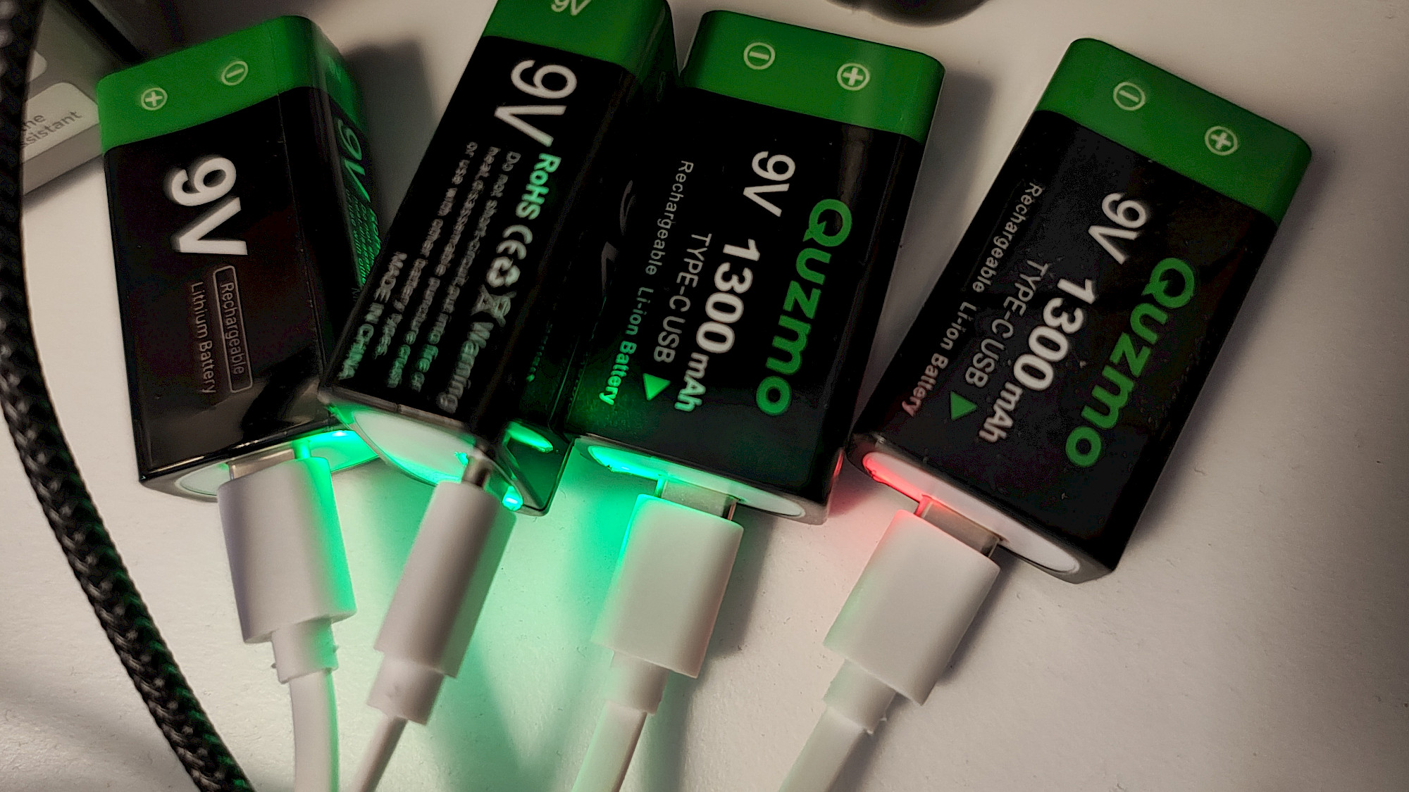 LCLEBM 9V Akku – USB-C Ladekabel