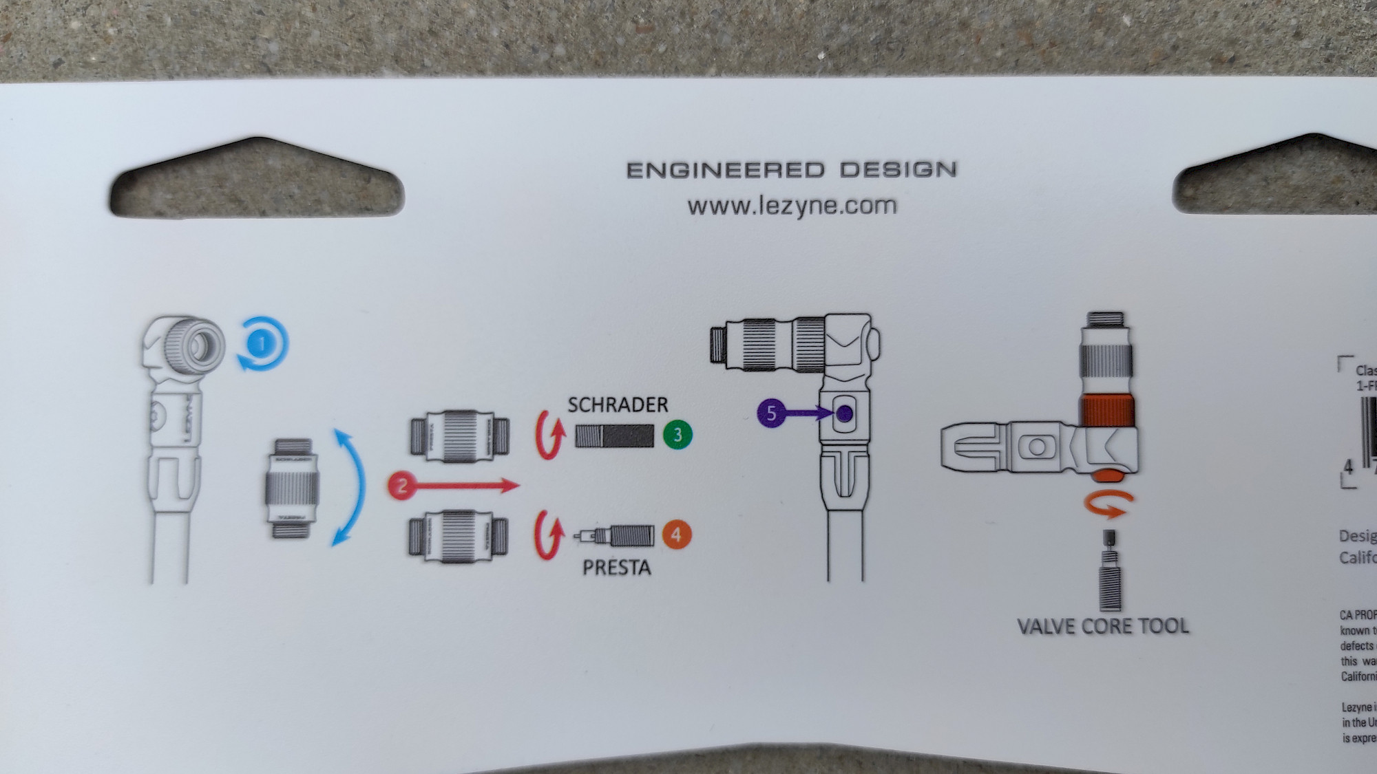 Lezyne Classic Floor Drive Stahl-Aluminium-Körper