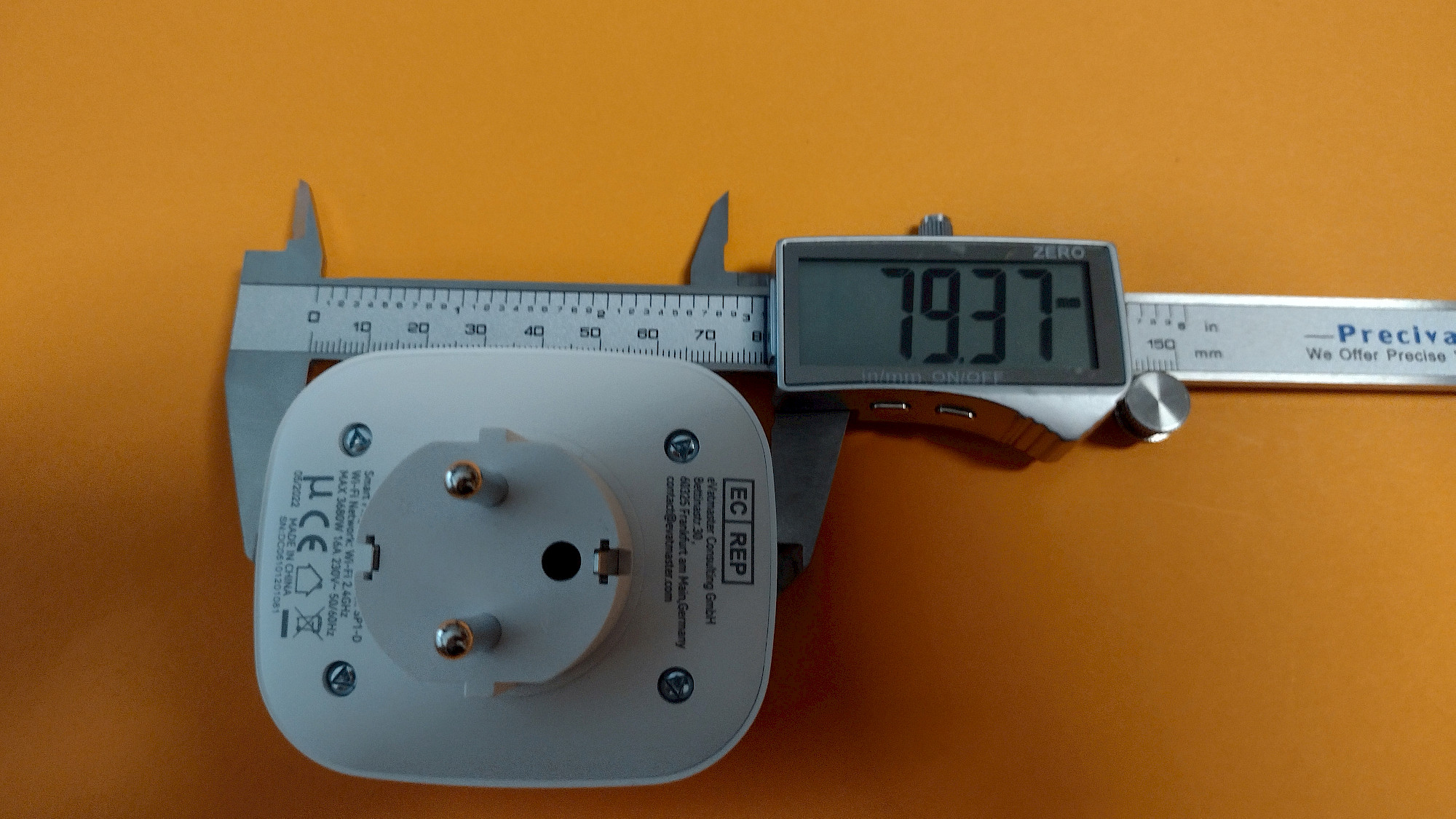 Eigenverbrauch im aktiven Betrieb: 0,8 Watt