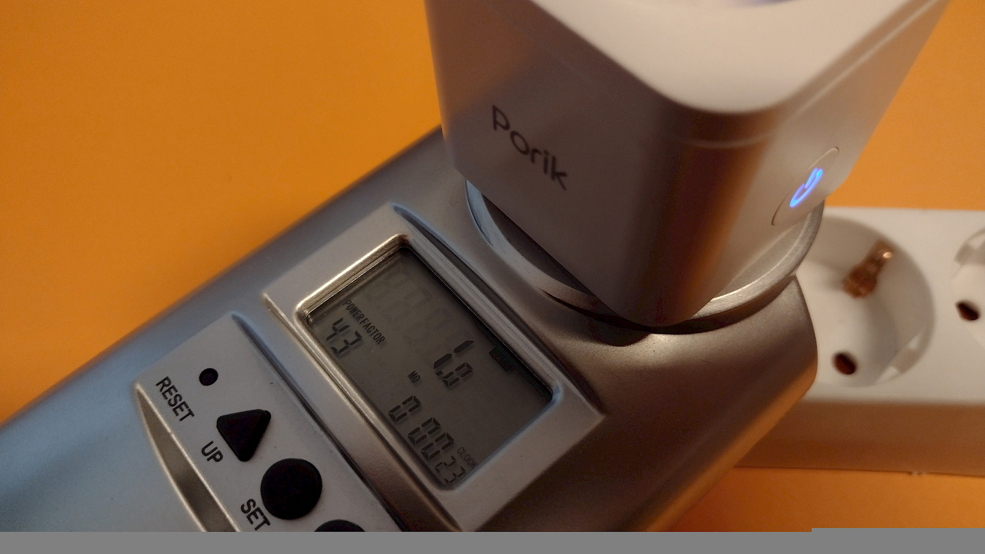 Eigenverbrauch im aktiven Betrieb: 1,0 Watt