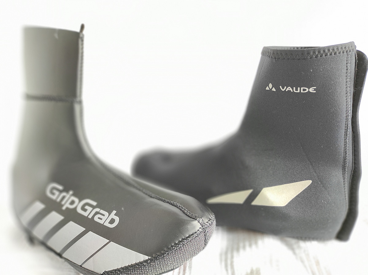 Rennrad Überschuhe im Test 2025: VAUDE Pallas III vs. GripGrab RaceThermo