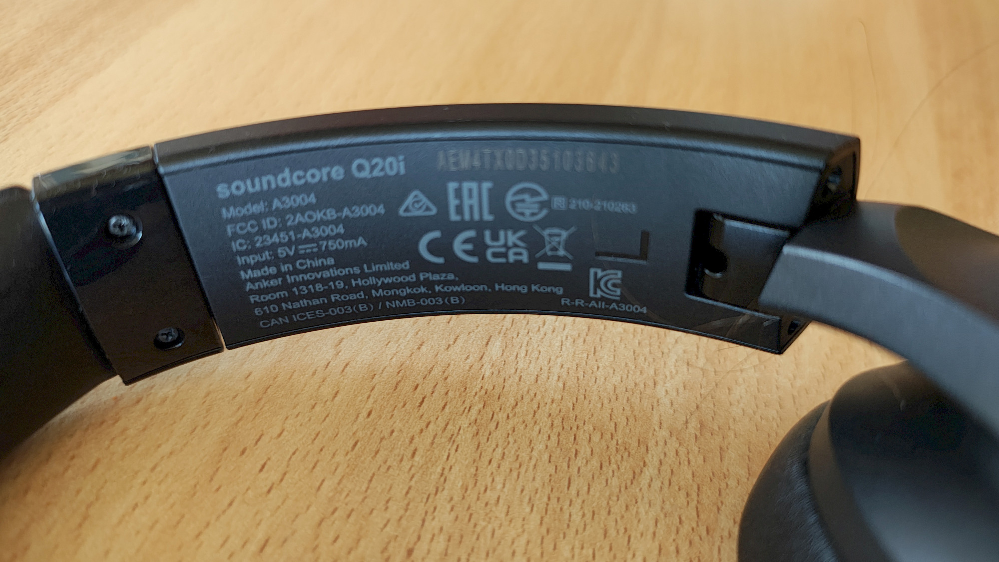 RUNOLIM Kopfhörer zusammengeklappt