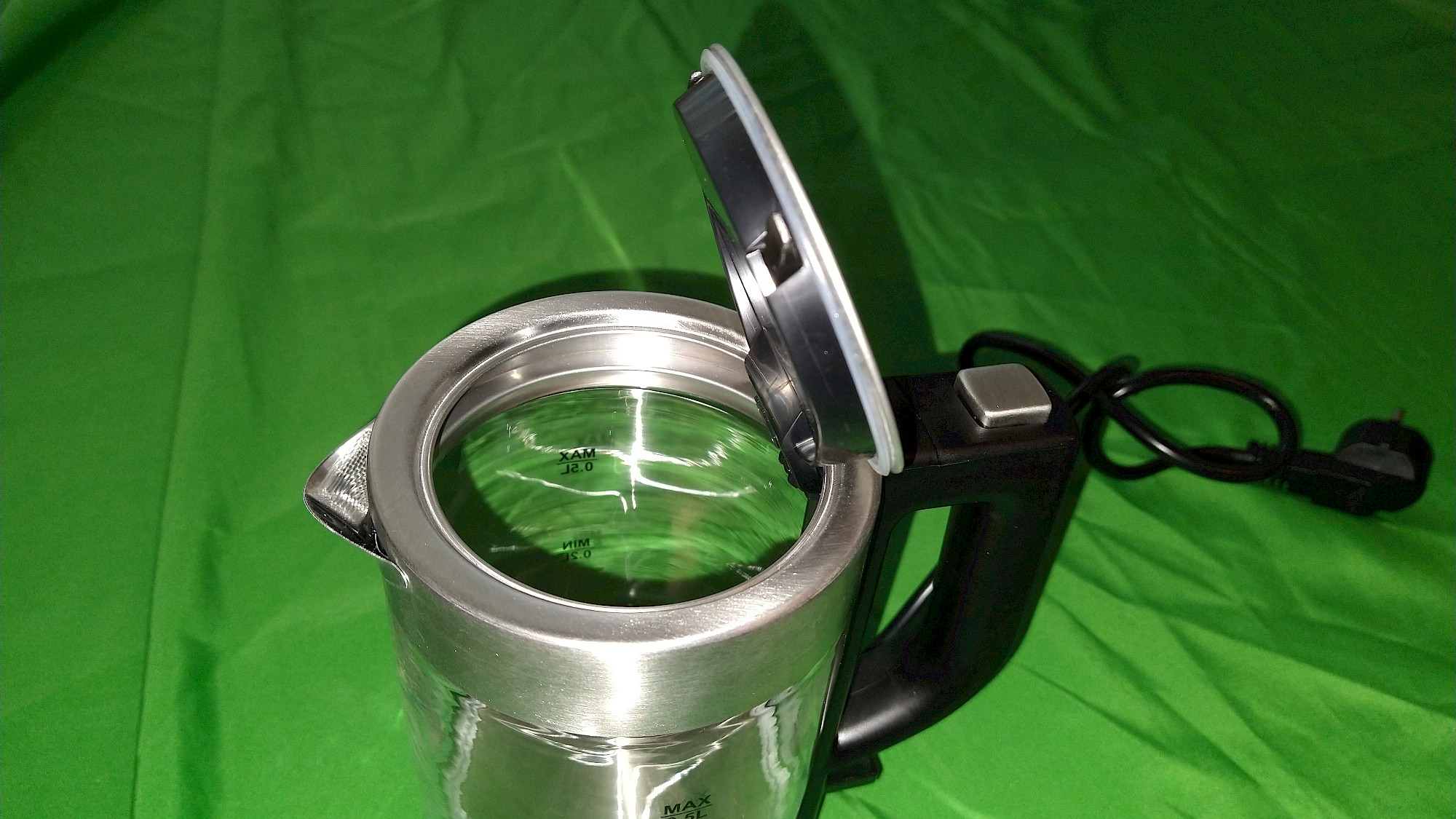 SEVERIN WK 3472 – Geöffneter Deckel