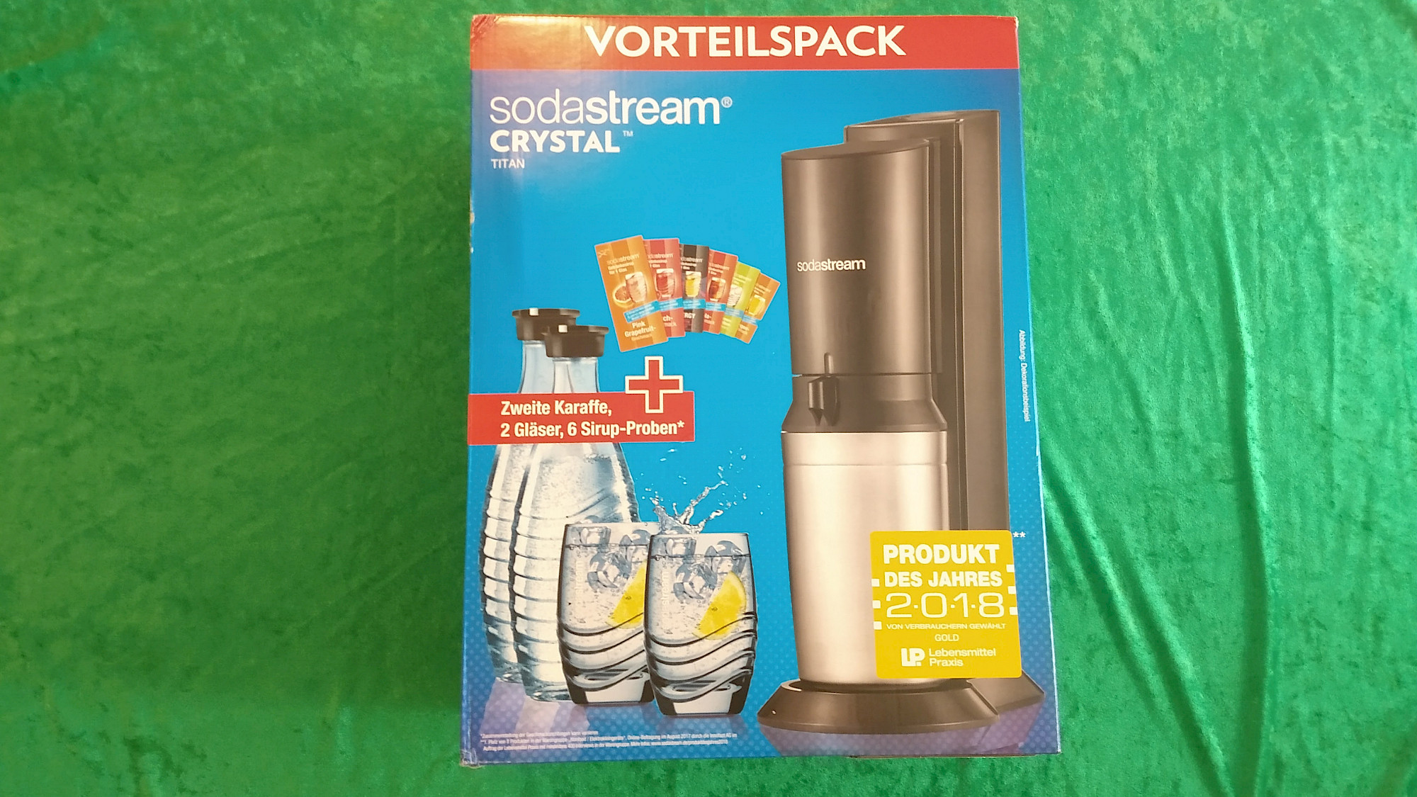 SodaStream Crystal 2.0 – Glaskaraffe im Detail