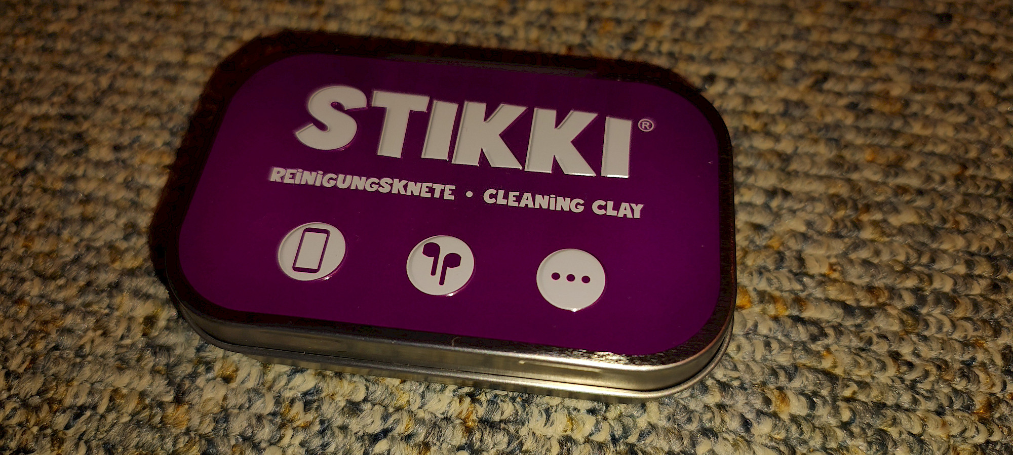 STIKKI Reinigungsknete – Metalldose mit Inhalt