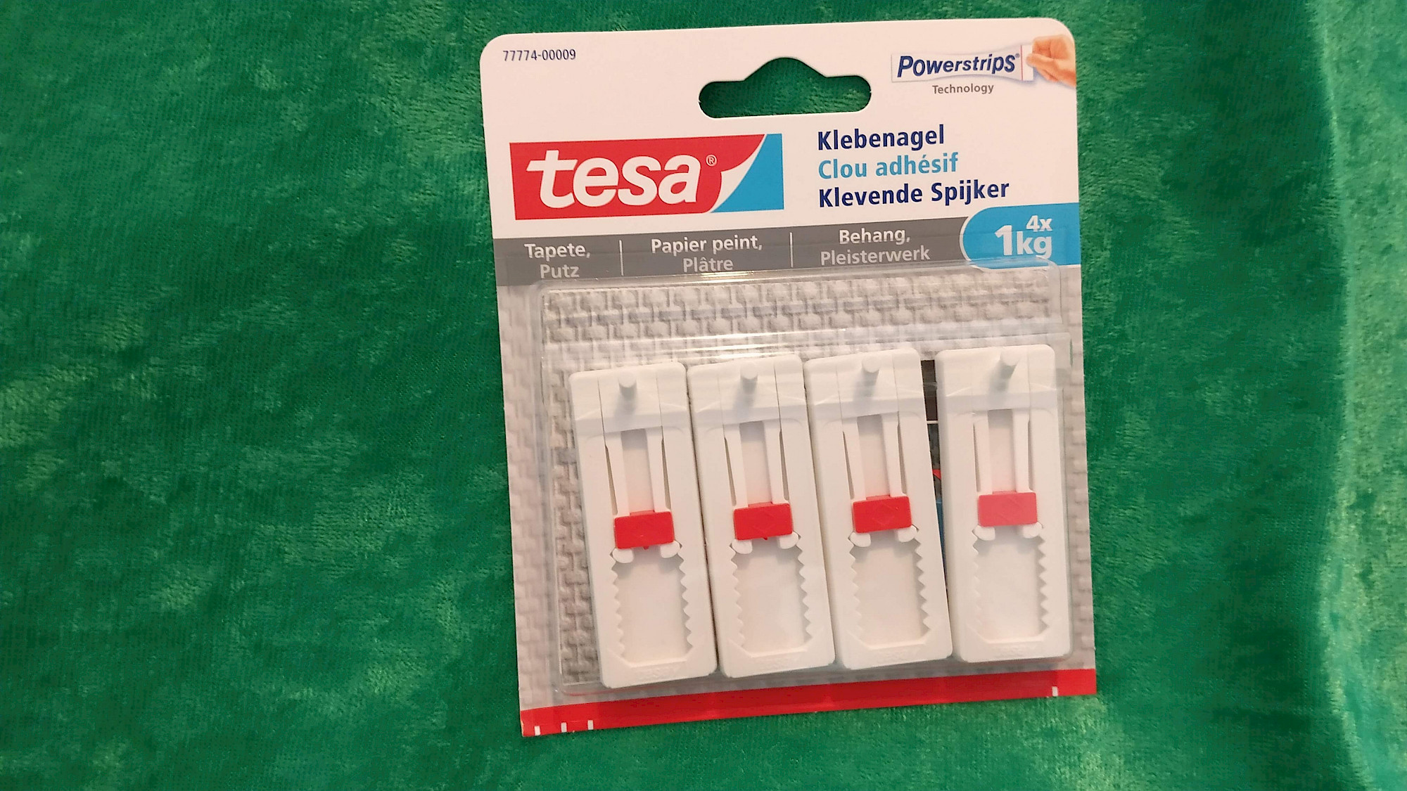 tesa Verstellbarer Klebenagel – Verpackung
