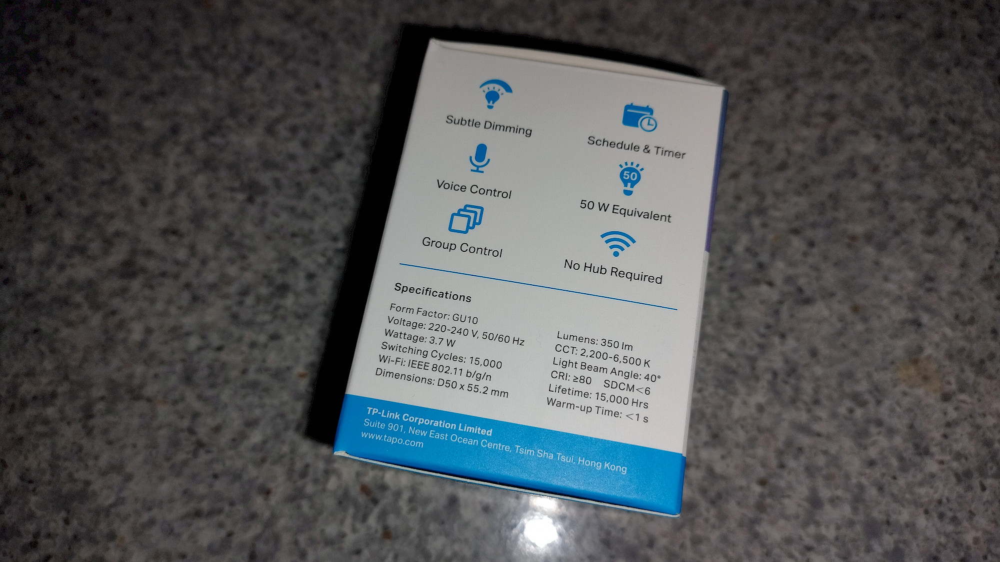 TP-Link Tapo L630 GU10 Nahaufnahme