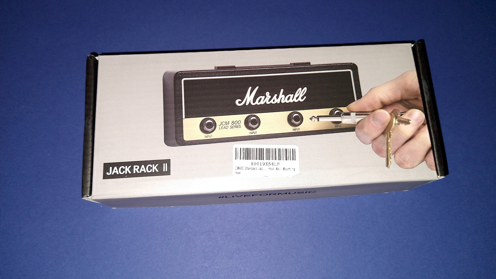 WQU Schlüsselbrett Marshall – Verpackung